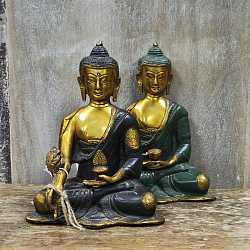 Скульптура "Шри Будда", бронза