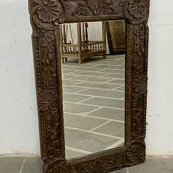 Зеркало "Резной узор", дерево