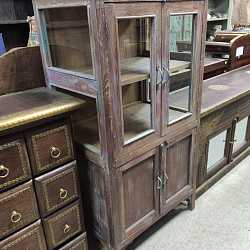 Шкаф книжный "Ретро-классика", массив дерева