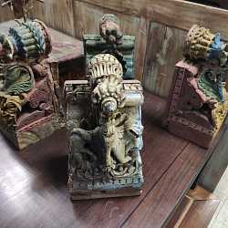 Артефакт "Индия", массив тика, ручная резьба