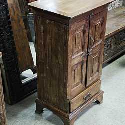 Шкаф небольшой "Индийский Антик", дерево акация