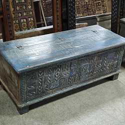 Сундук "Индийская классика", дерево, резьба