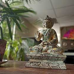 Скульптура "Будда", массив, резьба