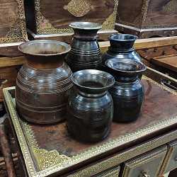 Ваза "Вишня", дерево, в ассортименте