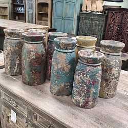 Ваза "Цветной прованс", дерево манго