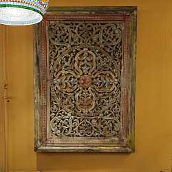 Настенное панно "Восточный орнамент", массив дерева