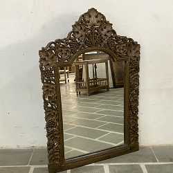 Зеркало "Резной узор", дерево