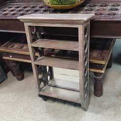 Полка "Прованс", дерево, с зеркалом