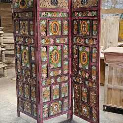 Ширма "Индийские узоры", дерево манго