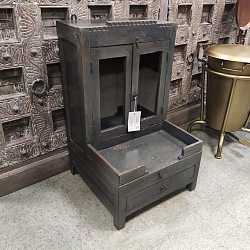 Шкафчик "Винтаж", массив дерева тик, резьба