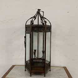 Лампа-светильник "Старый стиль", металл, ручная работа